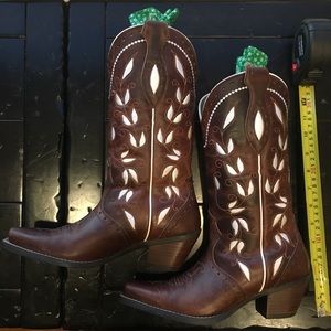 Sonora Cowboy Boots Bitterwater Brown Cowgirl